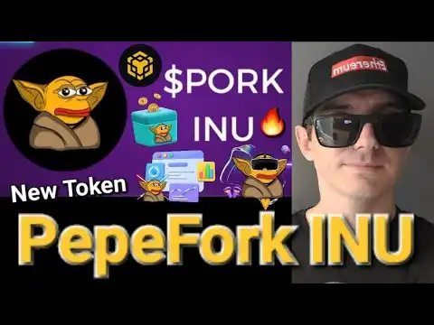 $PorkINU - PepeFork INU TOKEN CRYPTO COIN HOW TO BUY PORKINU BNB BSC PEPE FORK PepeForkInu NEW MEME