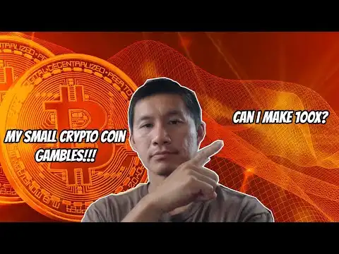 My Crypto Degen Gambles!! Can these 6 coins get me 50-100x?