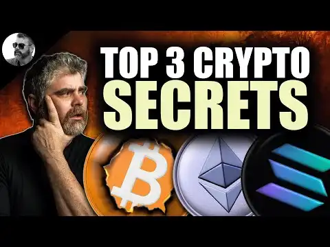 TOP 3 Crypto SECRETS You MUST KNOW (Bitcoin OUT $ETH & $SOL IN)