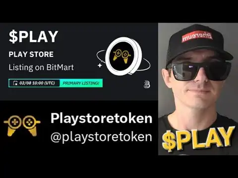 $PLAY - PLAY STORE TOKEN CRYPTO COIN HOW TO BUY BITMART BNB BSC PANCAKESWAP PLAYSTORE GAME NFTS NEW
