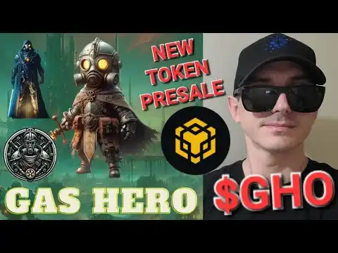 $GHO - GAS HERO TOKEN PRESALE CRYPTO COIN HOW TO BUY GHO ICO BNB BSC PANCAKESWAP GASHERO CEX DEX NEW