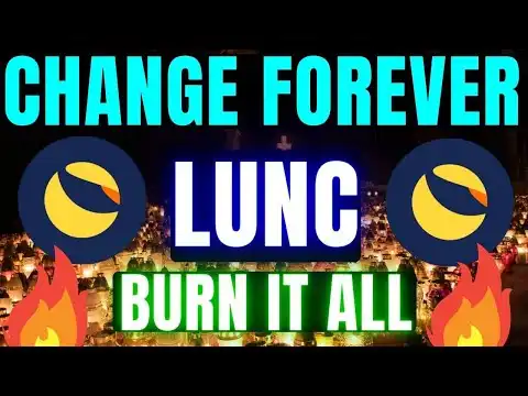 TERRA LUNA CLASSIC BURNS MIGHT BE ABOUT TO CHANGE FOREVER ! LUNA LATEST AND BIG NEWS TODAY