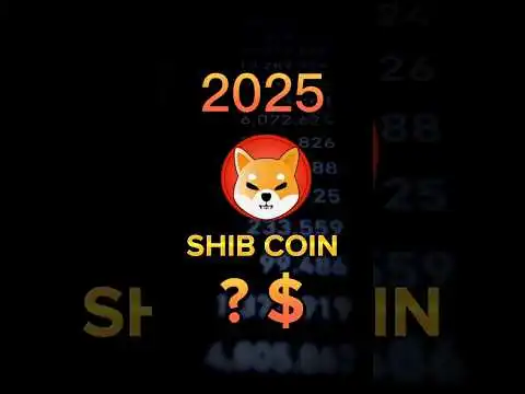Shiba Inu - $SHIB COIN Price prediction 2025 #shibcoin #shibpriceprediction #shibaprice2025
