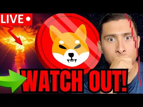 SHIBA INU COIN DROPS LOWER FASTSELL SHIB OR WAIT? CRYPTO LIVE