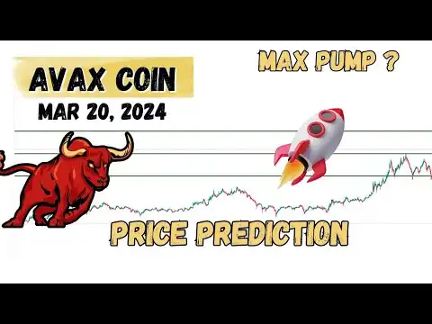AVAX coin price prediction and analysis, next  ? Avalanche AVAX coin news update |   Mar 20, 2024