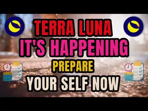 TERRA CLASSIC HOLDERS! IT'S HAPPENING! PREPARE YOURSELVES! XRP LATEST NEWS TODAY'S #terraluna