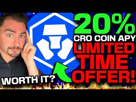 Crypto.com GIVING 20% APY For CRO Coin LOCKUP! (MY OPINION WILL SHOCK YOU!) Is it worth it?