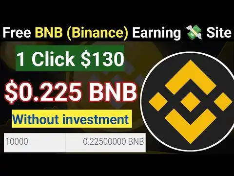 1 Click $130 Live payment proof | Free BNB (Binance) Earning Site | free mein (BNB) Coin Kaise kamae