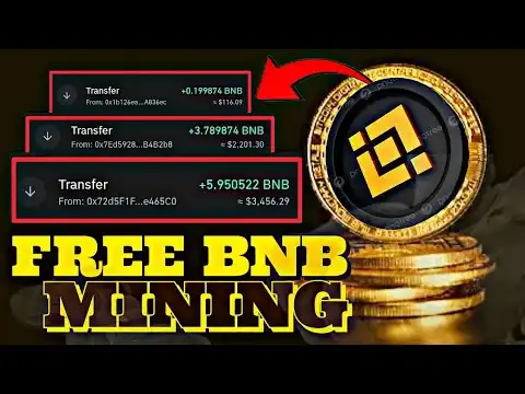 FREE BNB MINING - SEE HOW IS DONE EASIER | NO INVESTMENT