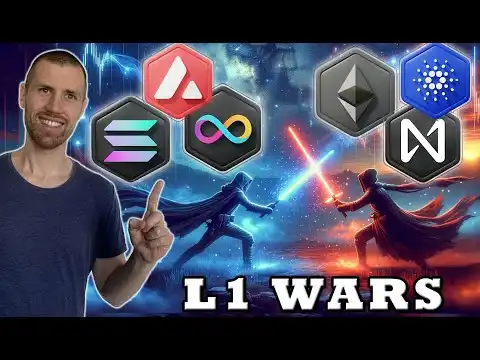 L1 WARS: ICP vs SOLANA vs NEAR vs AVAX vs ADA Cardano vs ETHEREUM (which one is the best?)