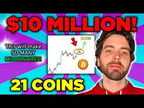 21 CRYPTO COINS YOU MUST BUY BEFORE BITCOIN PRICE EXPLODES to $150k!