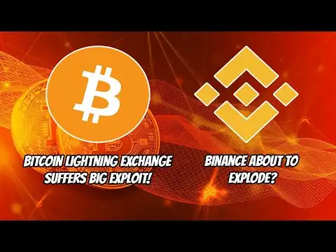 Bitcoin Lightning exchange suffer BIG EXPLOIT. BNB about to explode upwards?