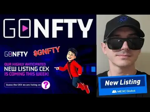 $GNFTY - GONFTY TOKEN CRYPTO COIN MEXC GLOBAL BNB BSC PANCAKESWAP GNFTY BLOCKCHAIN NFT NFTS TRADE