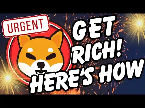 SHIBA INU COIN  HOW TO GET RICH WITH SHIBA INU PLAIN AND SIMPLE! 