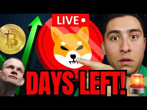 SHIBA INU COIN COUNTDOWN!BUYING CRYPTO BEFORE THIS!