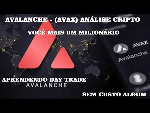 Avalanche - (AVAX) An?lise cripto. #solana #criptomoeda #bitcoin #sol #avax #avalanche