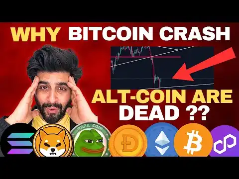 Why Crypto Market Crash | Alt-Coin Are Dead ? | Bitcoin Crash Reason 