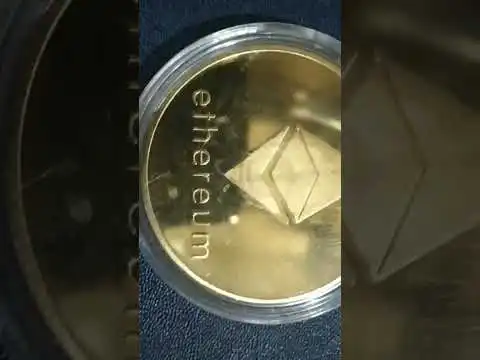physical crypto currency Ethereum coin