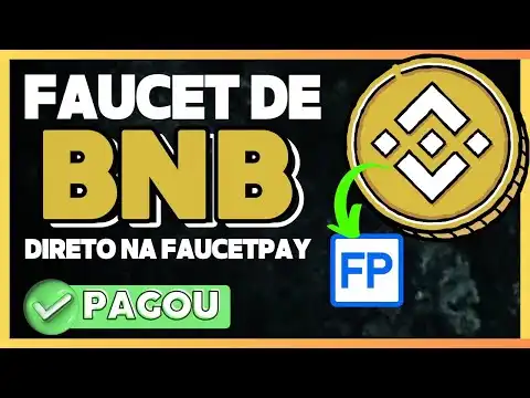 PAGANDO 2 FAUCETS DE BNB PAGANDO + B?NUS #faucetpay #faucet #criptomoedas
