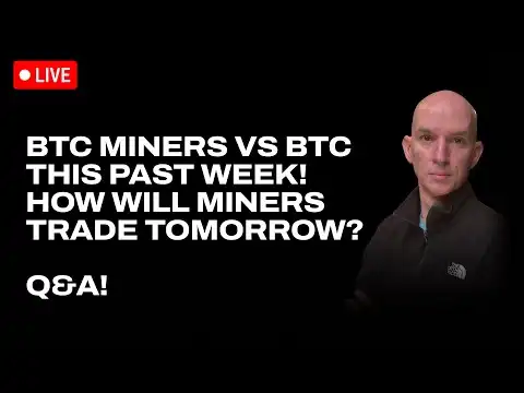 How Will The Bitcoin Miners Do Tomorrow? BTC Miners Vs BTC This Past Week! Q&A!