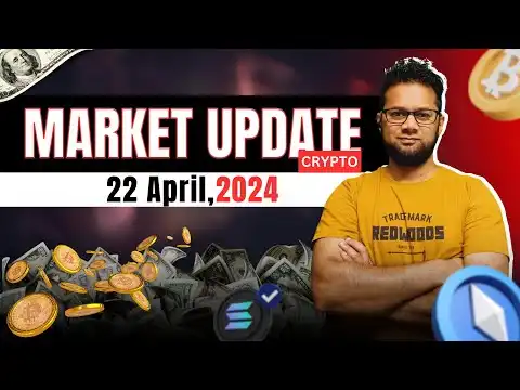 Crypto Market Update || 22 April #bitcoin #ethereum #solana #altcoins