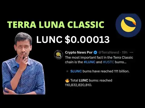 Terra Luna Classic $0.00013 Soon | BinanceUS List LUNC | LUNC Coin 111 Billion Burning