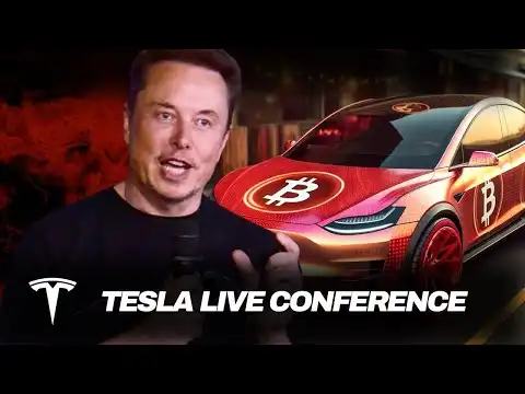 Live. Elon Musk Reveals Why Tesla Holds 10,000 Bitcoin ! Insights on BTC Halving.