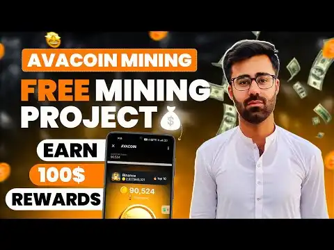 AVA Gold Coin New Mining App Full Guide || AVACoin Mining Instant Withdrawal New Update