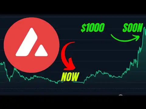CAN AVAX Crypto HIT $1,000 BY THE END OF 2024  Avalanche Crypto analysis