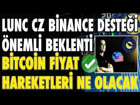 LUNC CZ DESTE VE BEKLENTS BTCON FYATLARI NE OLACAK ? #lunc #ustc #binance #bitcoin #cz #btc