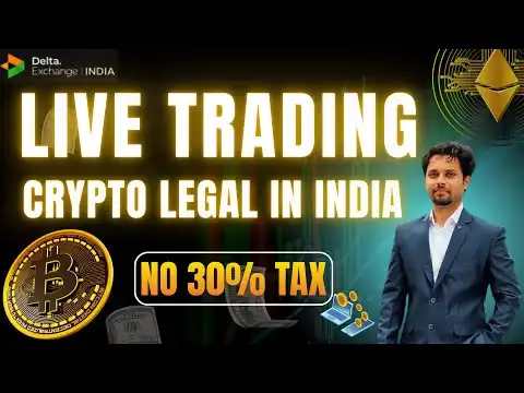 29 April 2024 l Live Crypto Trading with Delta Exchange #bitcoin #ethereum