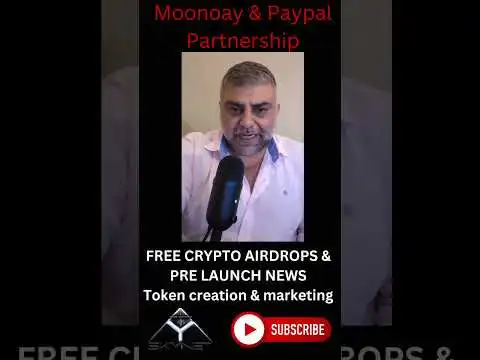 Moonoay & Paypal crypto partnership #btc #eth #bnb #usdt #solana #ton #nft #etf #ico #news #Trx #xrp