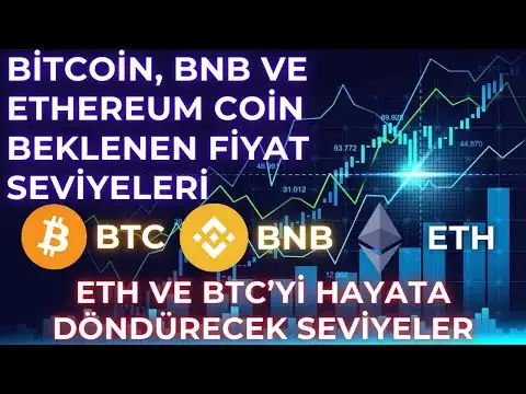 Bitcoin, Ethereum ve BNB Coin Beklenen Fiyat Seviyeleri #bnb #eth #btc