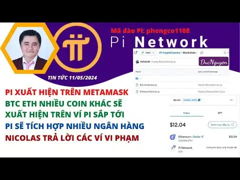 Pi Network| Pi Xut Hin Tr?n Metamask| BTC ETH Nhiu Coin Kh?c S Xut Hin Tr?n V? Pi Sp Ti