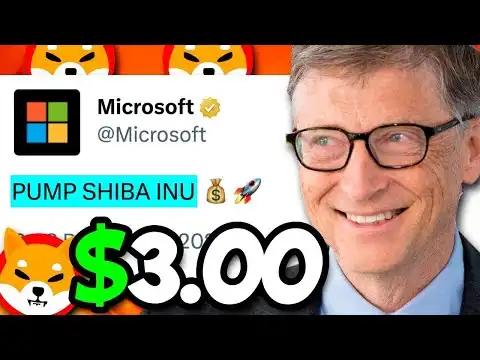 MICROSOFT GENIUS PLAN TO TURN SHIBA INU INTO A $3.00 GIANT!! - SHIBA INU NEWS TODAY