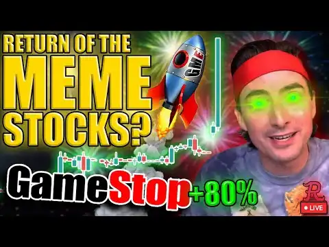 BITCOIN LIVE : MEME STOCKS ARE BACK!? BTC RECOVERY, KEY LEVEL DEFENDED