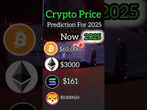 My Crypto Prediction For 2025 #priceprediction #btc #bitcoin #ethereum #altcoin #solana