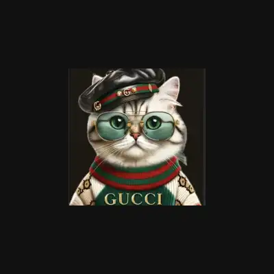 Cat in Gucci  