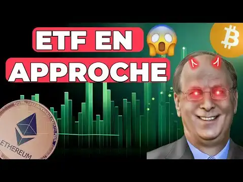 CRYPTO : ETHEREUM & BITCOIN EXPLOSENT !! ETF en APPROCHE !? 