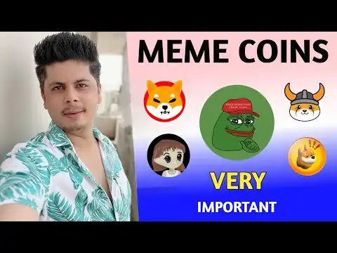 Meme Coins Very Important For Big Returns