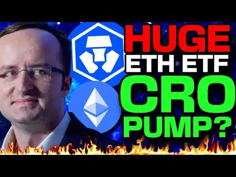 CRO COIN WILL EXPLODE WITH ETH SPOT ETF! ($6,600 ETHEREUM?)