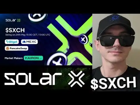 $SXCH - SOLARX LI TOKEN CRYPTO COIN SXCH BNB BSC PANCAKESWAP MEXC GLOBAL SOLAR X BLOCKCHAIN MINING