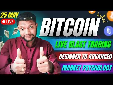 Bitcoin Live Scalp Trading | BTC, ETH, SOL AnalysisCrypto Live Trading