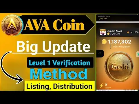 AVACOIN verification method || Avacoin withdraw updates