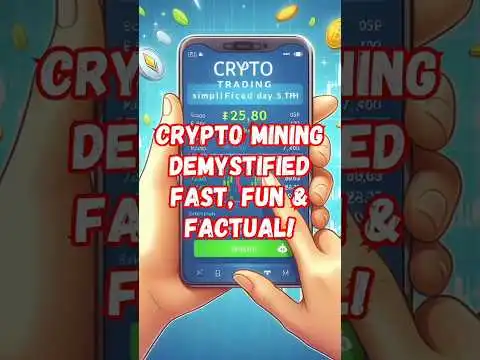 Crypto Mining Demystified: Fast, Fun & Factual!  #bitcoin #money #rich #binance #bnb