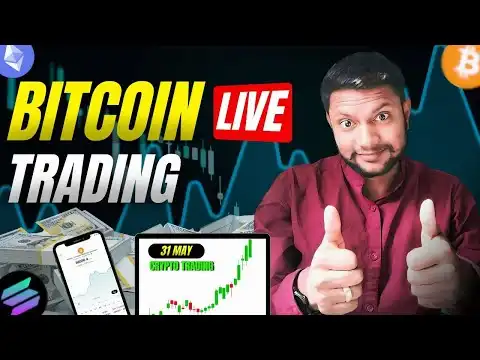 Bitcoin & Ethereum Live Scalp Trading | BTC, ETH, SOL Analysis Live Crypto Trading