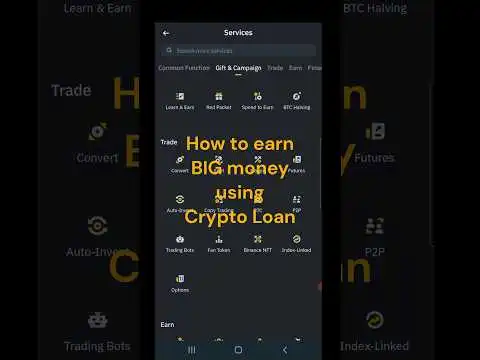 How to earn BIG money with your Bitcoin, Ethereum or BNB using Crypto Loan
