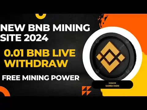 New Free BNB Mining Website | New Free Cloud Mining Website | FREE BNB CLOUD MINING SITE