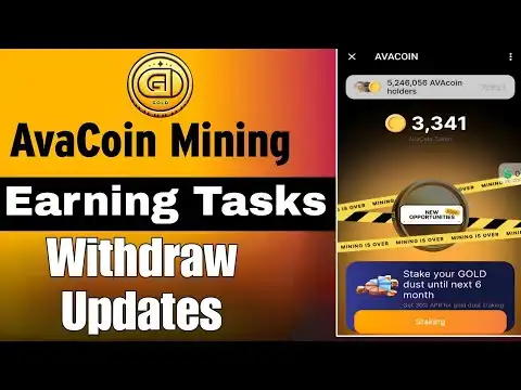 Ava coin Zero Balance solution || Avacoin withdraw updates