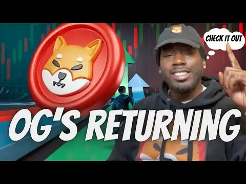 Shiba Inu OGs Returning This Could Be It